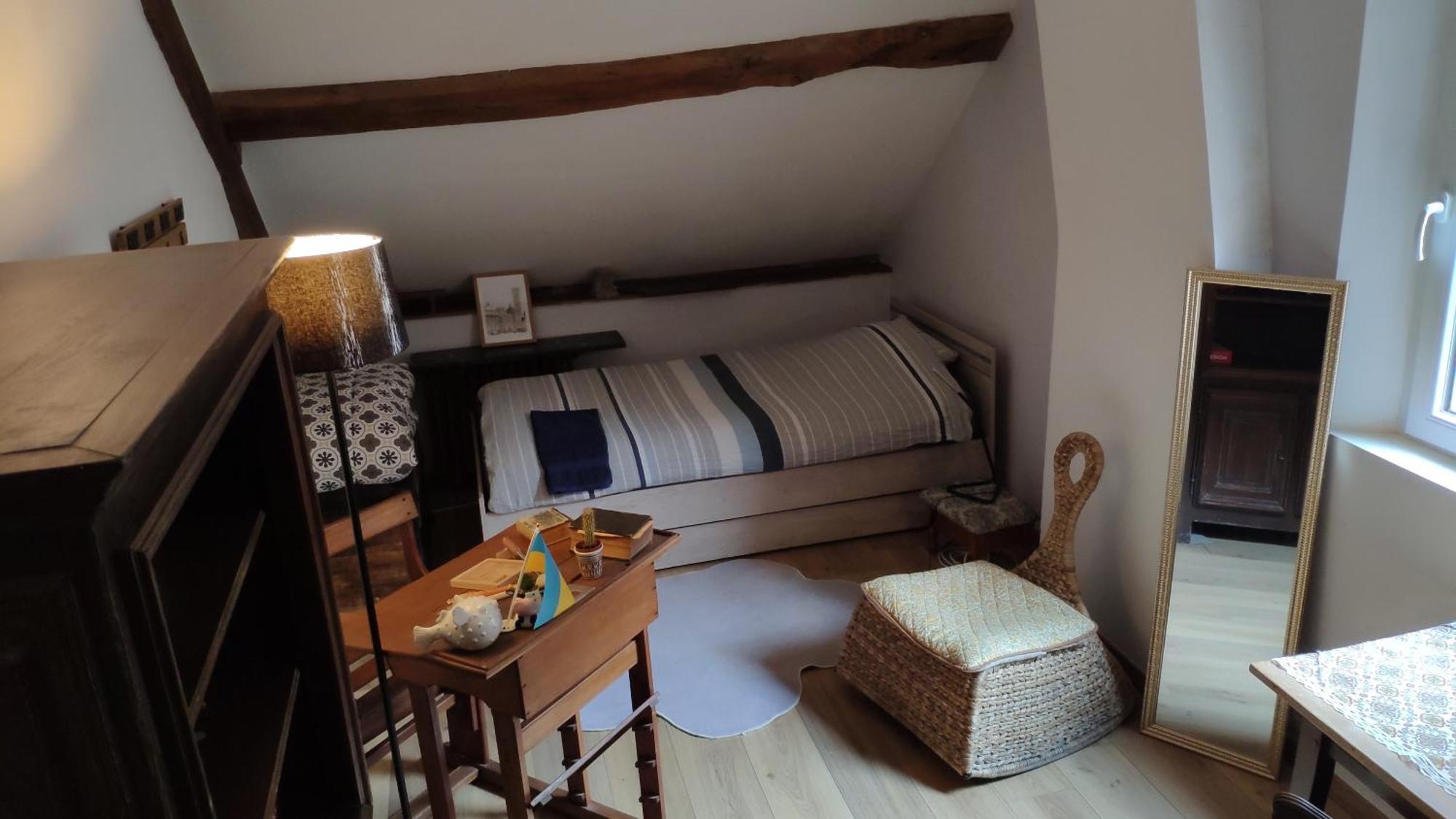 Chambre Calme Et Accueillante 13 Kmtrs Aeroport, Parking Gratuit, Navette Gare Ou Aeroport Saint-Germain-la-Poterie Eksteriør bilde